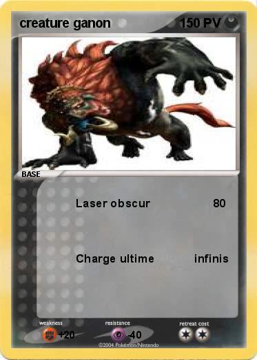 Pokemon creature ganon