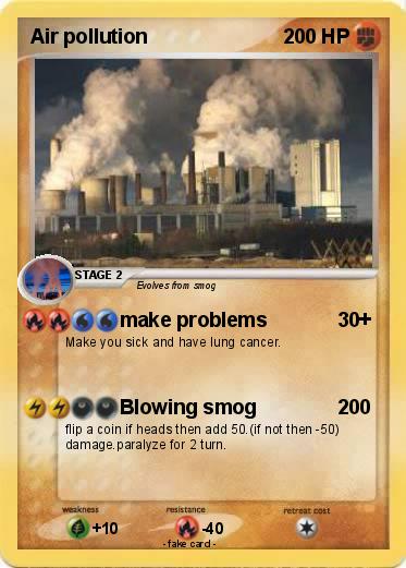 Pokemon Air pollution