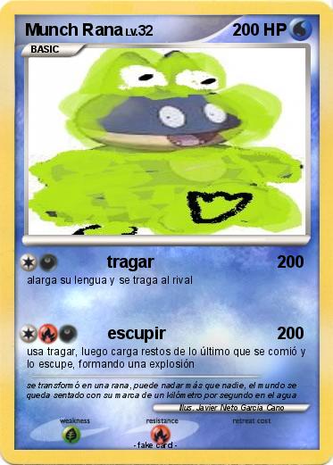 Pokemon Munch Rana
