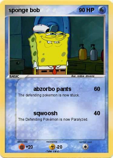 Pokemon sponge bob