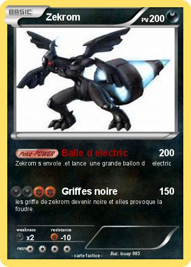 Pokemon Zekrom