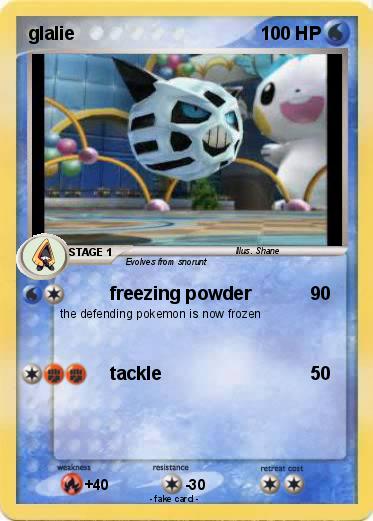 Pokemon glalie