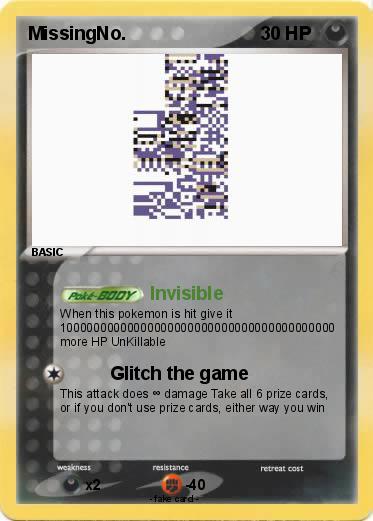 Pokemon MissingNo.
