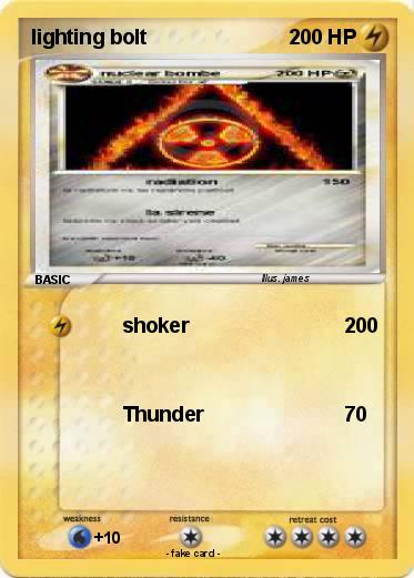 Pokemon lighting bolt