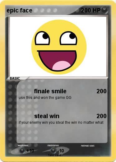 Pokemon epic face