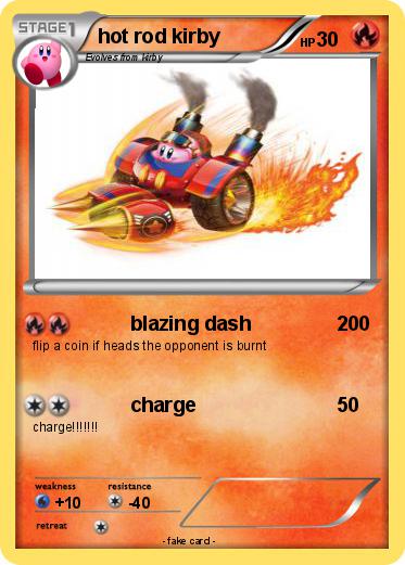 Pokemon hot rod kirby