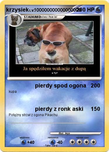 Pokemon krzysiek
