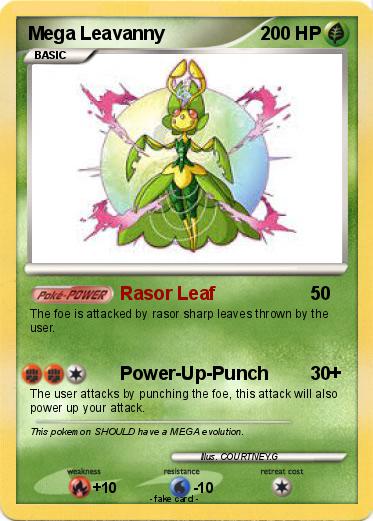 Pokemon Mega Leavanny