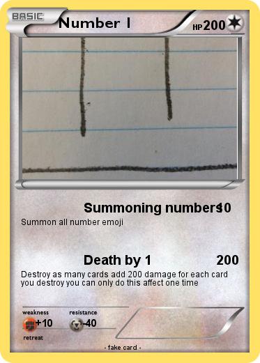 Pokemon Number 1
