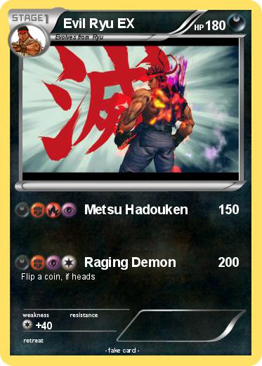Pokemon Evil Ryu EX