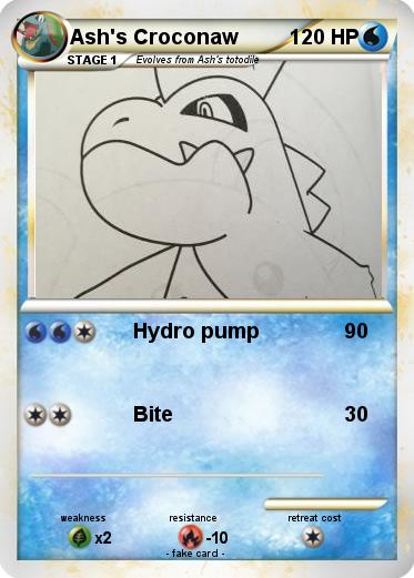 Pokemon Ash's Croconaw