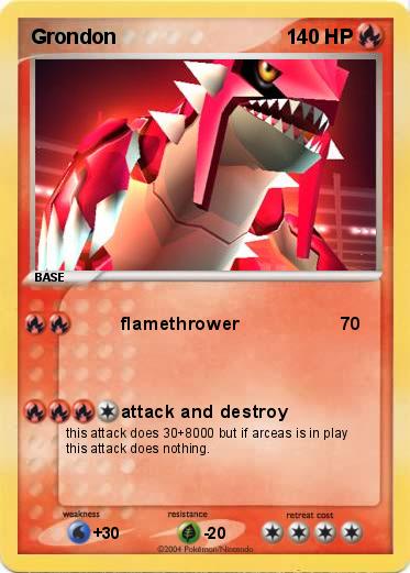 Pokemon Grondon
