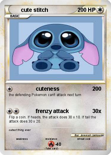 Pokemon cute stitch