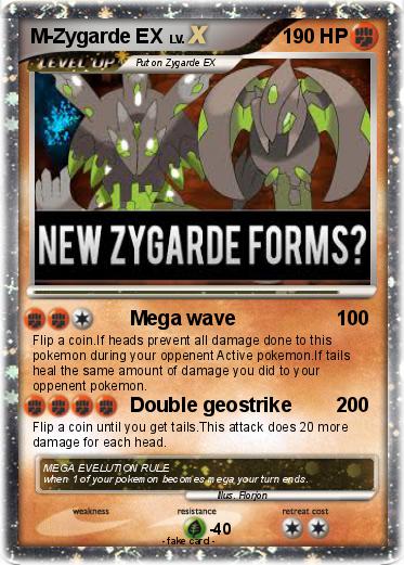 Pokemon M-Zygarde EX