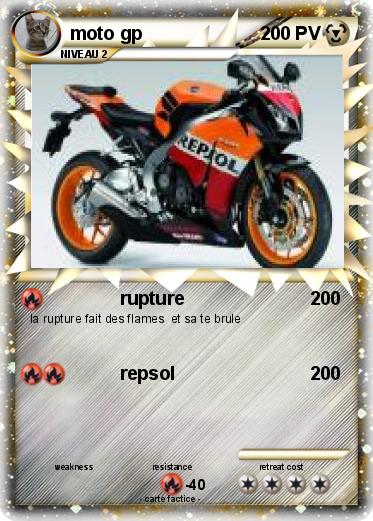 Pokemon moto gp
