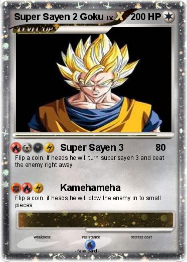 Pokemon Super Sayen 2 Goku