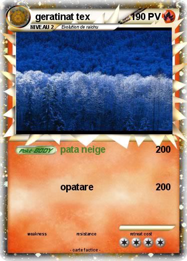 Pokemon geratinat tex