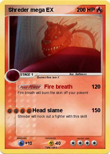 Pokemon Shreder mega EX