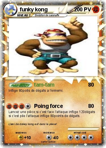 Pokemon funky kong
