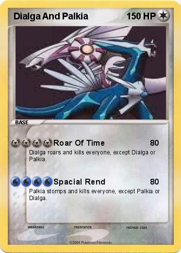 Pokemon Dialga And Palkia