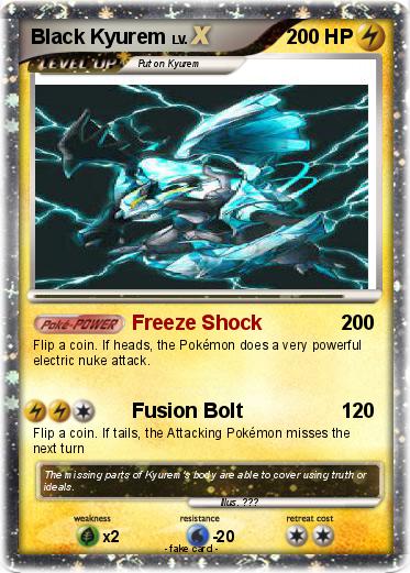Pokemon Black Kyurem