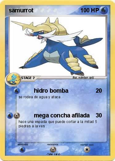 Pokemon samurrot