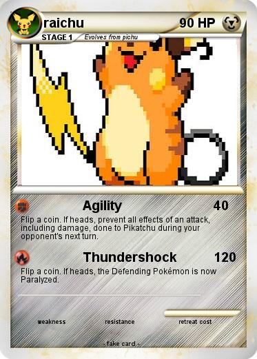 Pokemon raichu
