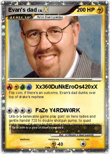 Pokemon Evan's dad
