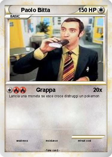 Pokemon Paolo Bitta