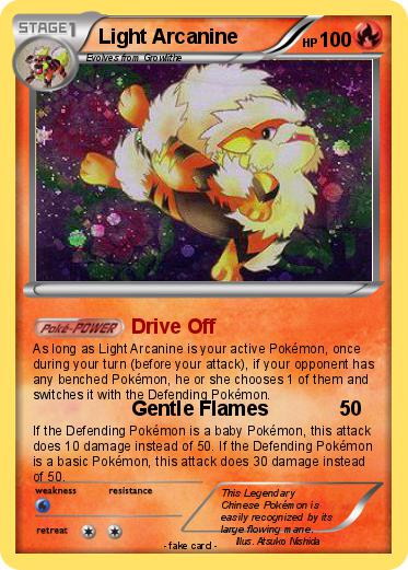 Pokemon Light Arcanine