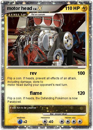 Pokemon motor head