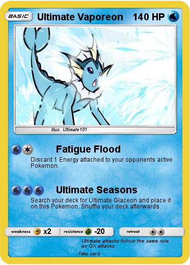Pokemon Ultimate Vaporeon