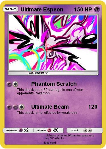 Pokemon Ultimate Espeon