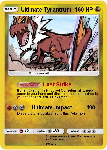 Pokemon Ultimate Tyrantrum