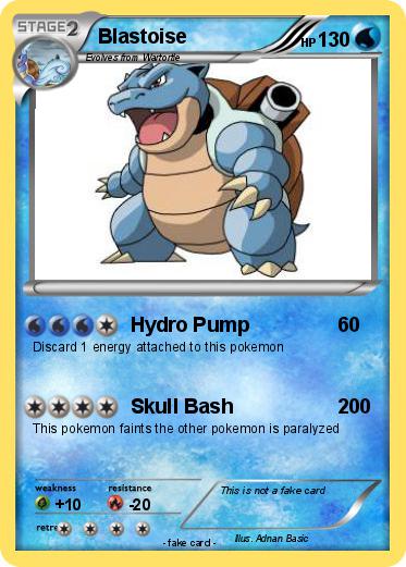 Pokemon Blastoise
