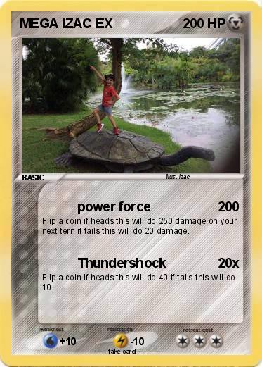 Pokemon MEGA IZAC EX