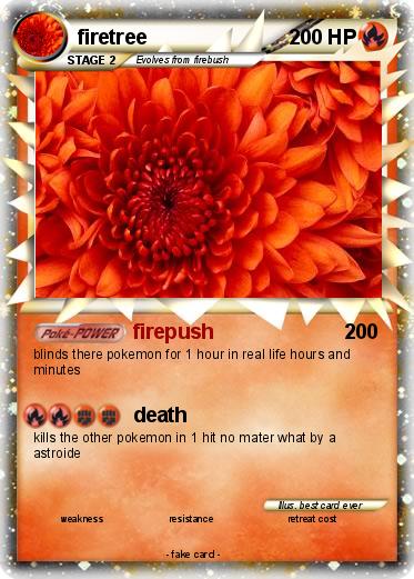 Pokemon firetree