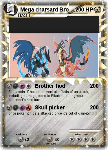 Pokemon Mega charsard Bro