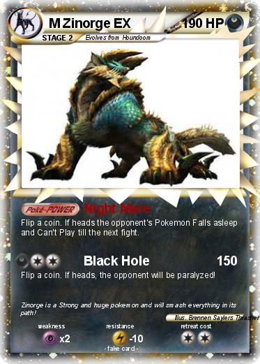 Pokemon M Zinorge EX