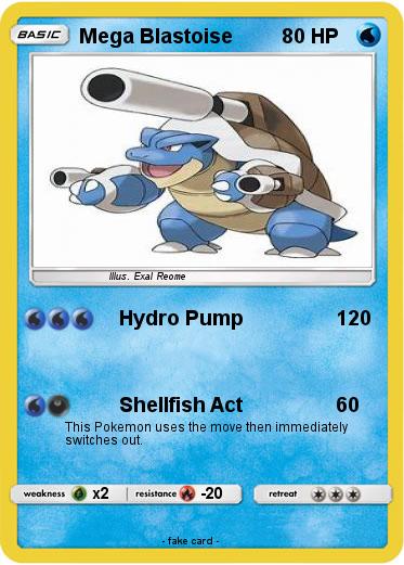 Pokemon Mega Blastoise