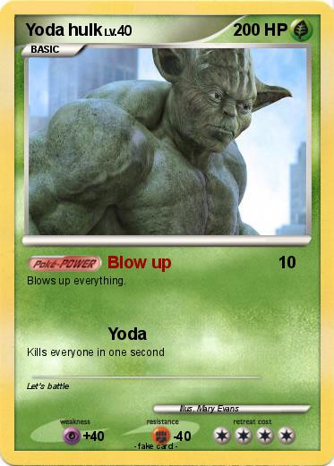 Pokemon Yoda hulk