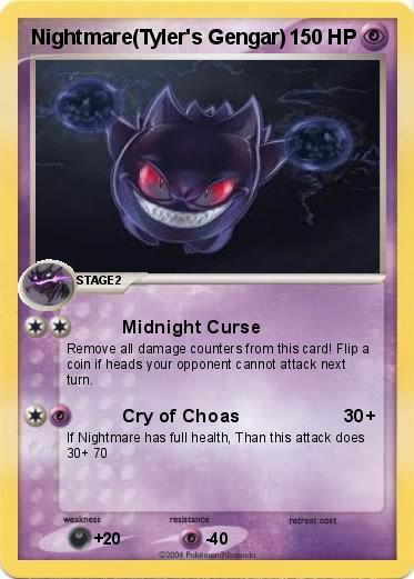 Pokemon Nightmare(Tyler's Gengar)