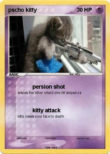 Pokemon pscho kitty