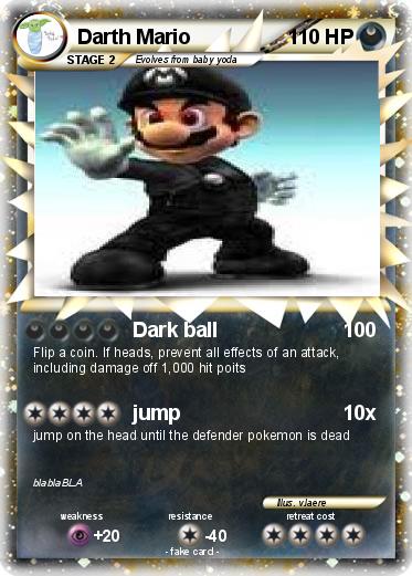 Pokemon Darth Mario