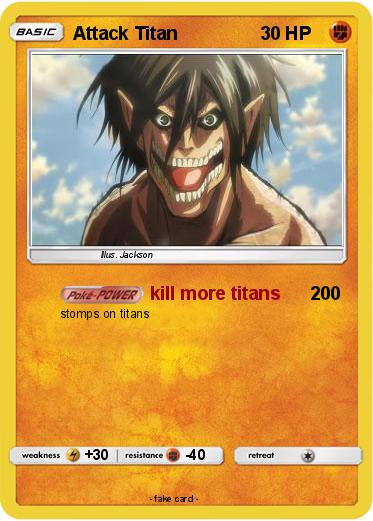 Pokemon Attack Titan