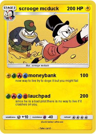 Pokemon scrooge mcduck