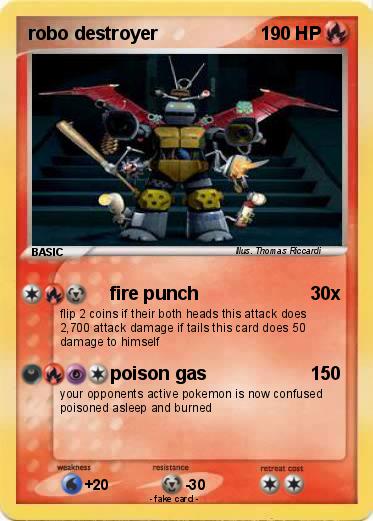 Pokemon robo destroyer
