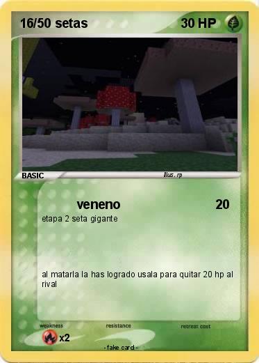 Pokemon 16/50 setas