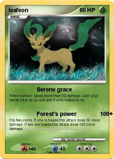 Pokemon leafeon