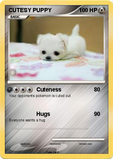 Pokemon CUTESY PUPPY
